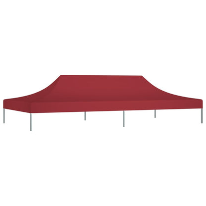 Party Tent Roof 6x3 m Burgundy 270 g/m²