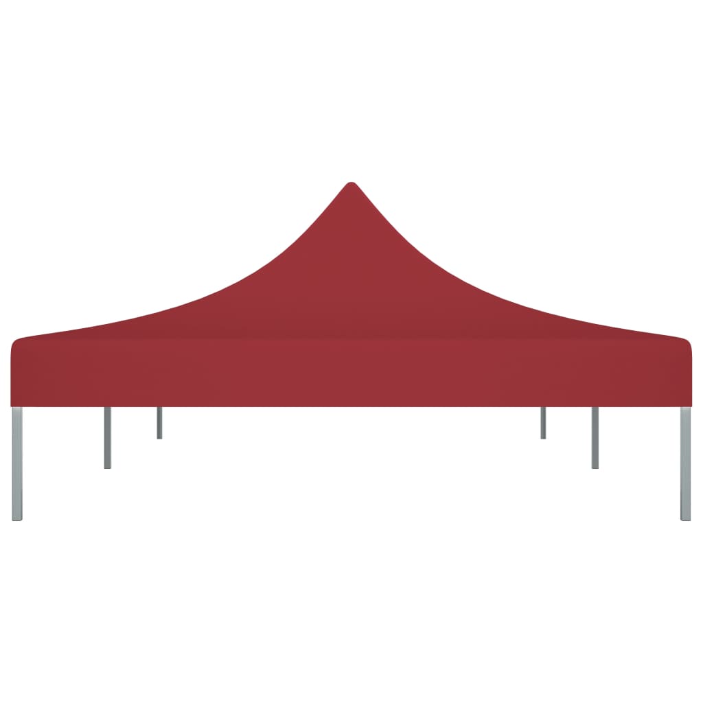 Party Tent Roof 6x3 m Burgundy 270 g/m²