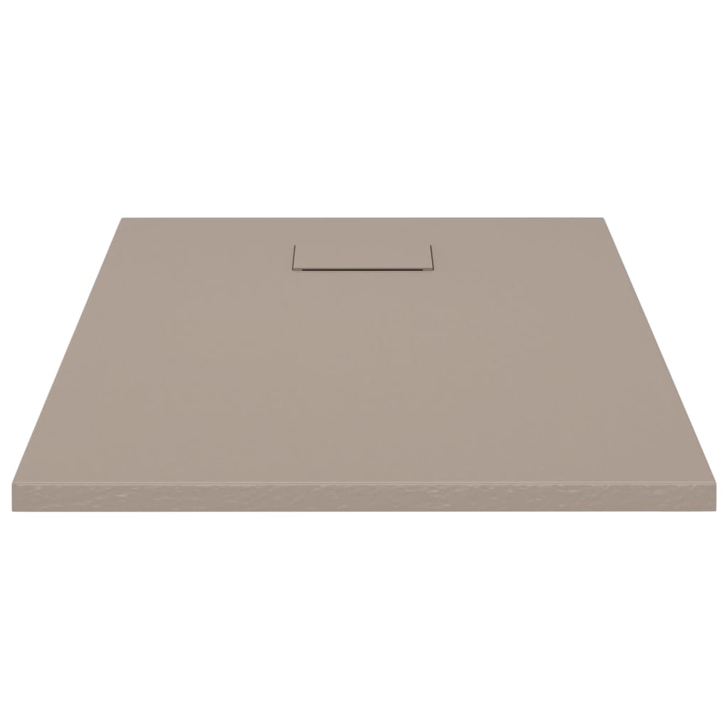 Shower Base Tray SMC Brown 90x70 cm