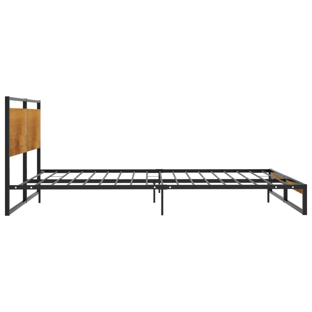 Bed Frame without Mattress Metal 160x200 cm