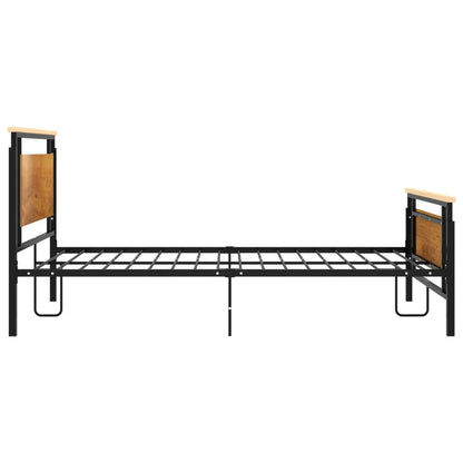 Bed Frame without Mattress Metal 120x200 cm