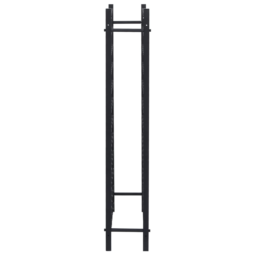 Wine Rack for 72 Bottles Black Iron