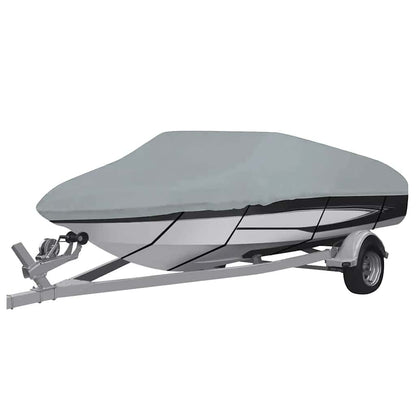 Boat Cover Grey 410x110x40 cm