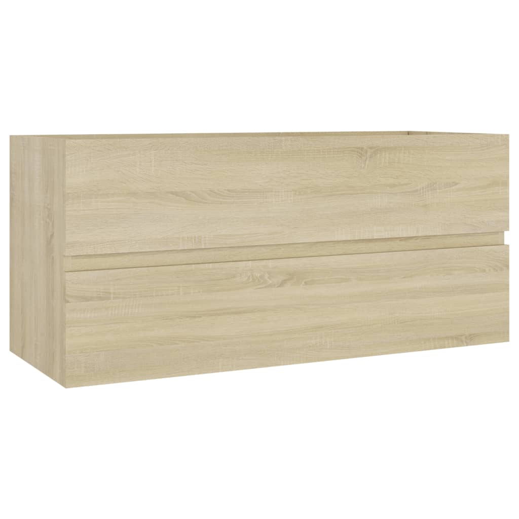 Sink Cabinet Sonoma Oak 100x38.5x45 cm Engineered Wood