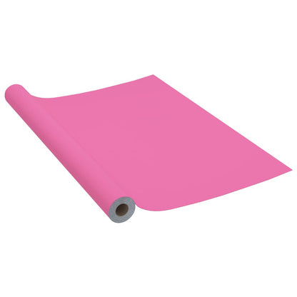 Self-adhesive Furniture Film High Gloss Pink 500x90 cm PVC