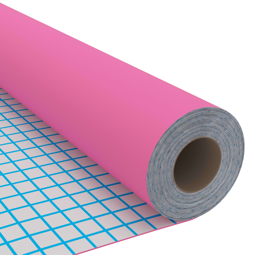 Self-adhesive Furniture Film High Gloss Pink 500x90 cm PVC