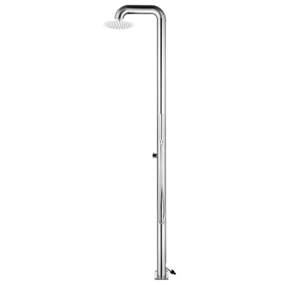 Garden Shower 225 cm Stainless Steel