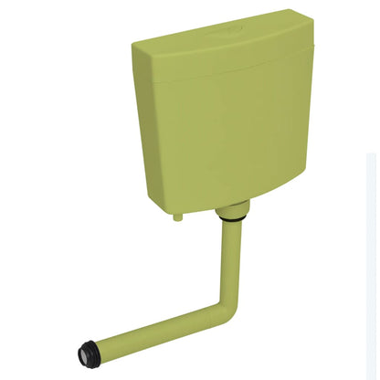 Toilet Cistern with Bottom Water Inlet 3/6 L Olive