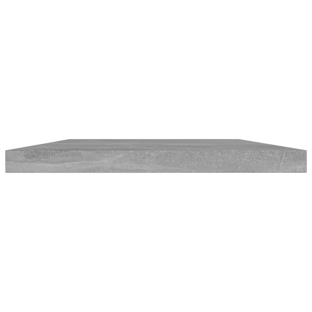 Bookshelf Boards 4 pcs Concrete Grey 40x20x1.5 cm Engineered Wood