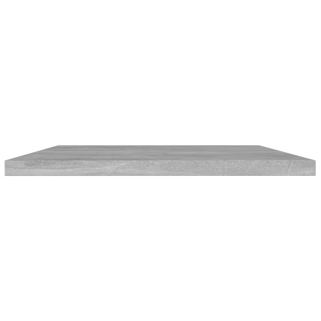 Bookshelf Boards 4 pcs Concrete Grey 40x30x1.5 cm Engineered Wood