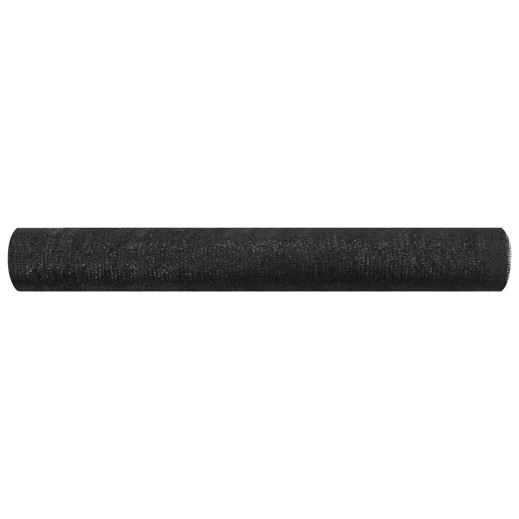 Privacy Net Black 1x10 m HDPE 75 g/m²