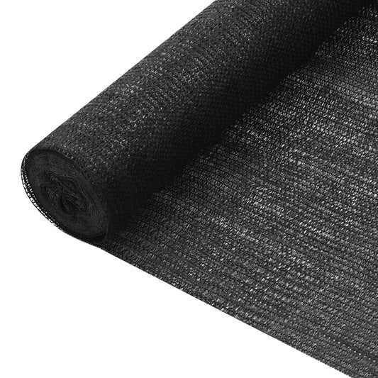 Privacy Net Black 1.2x10 m HDPE 75 g/m²