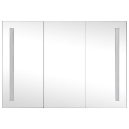 LED Bathroom Mirror Cabinet 89x14x62 cm