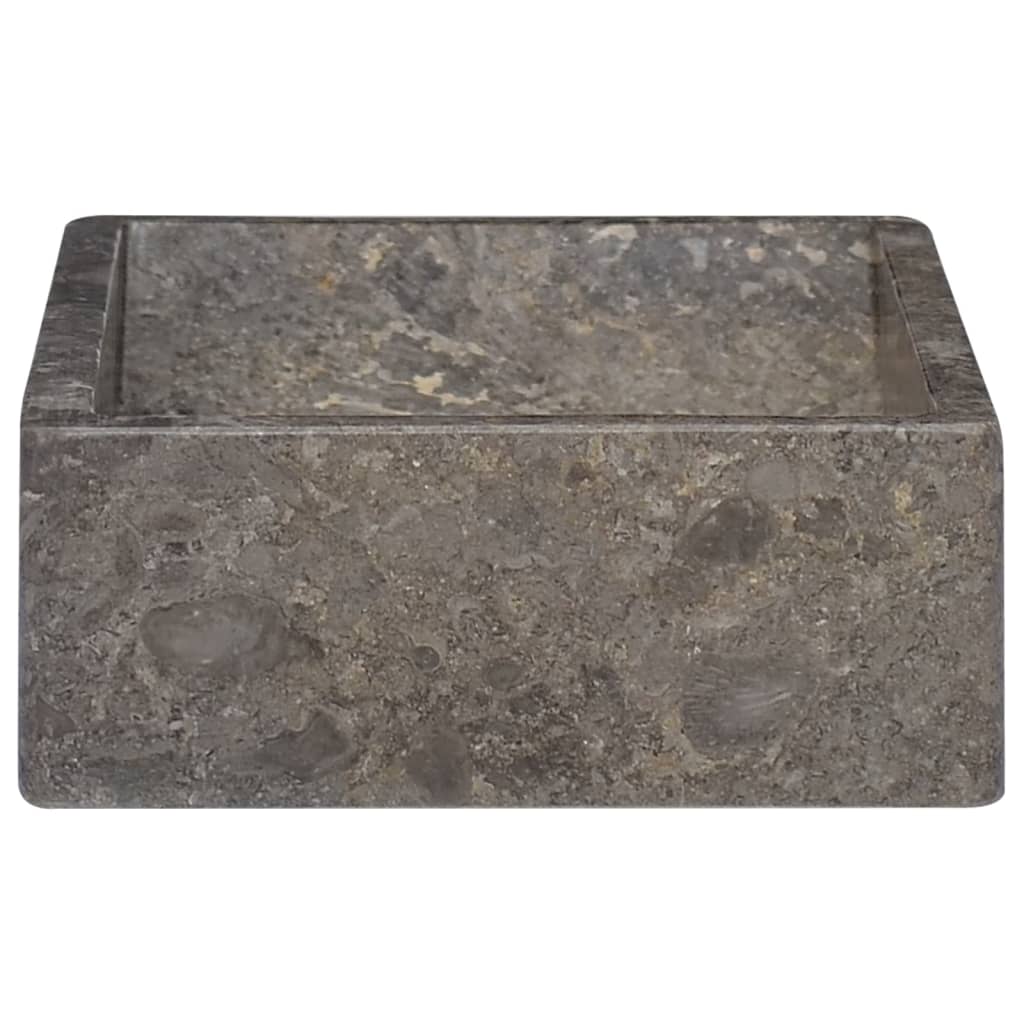 Sink 45x30x12 cm Marble High Gloss Grey