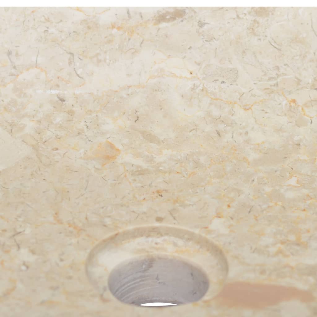 Sink Cream 50x35x10 cm Marble