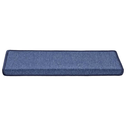 Stair Mats 5 pcs 65x21x4 cm Blue