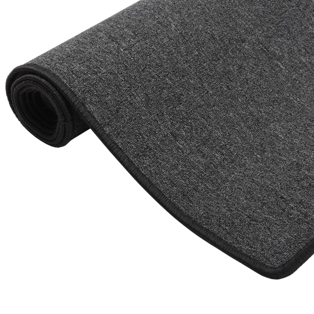 Carpet Runner Anthracite 80x200 cm