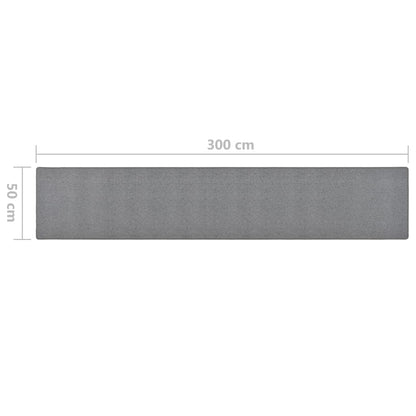 Carpet Runner Dark Grey 50x300 cm