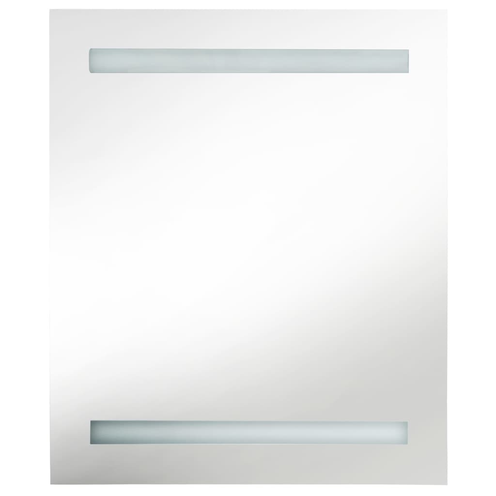 LED Bathroom Mirror Cabinet Shining White 50x14x60 cm