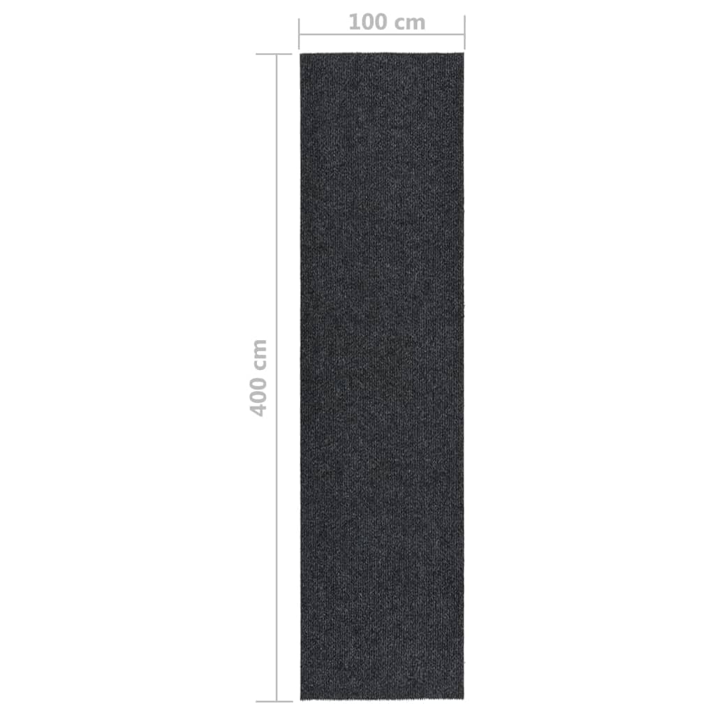 Dirt Trapper Carpet Runner 100x400 cm Anthracite