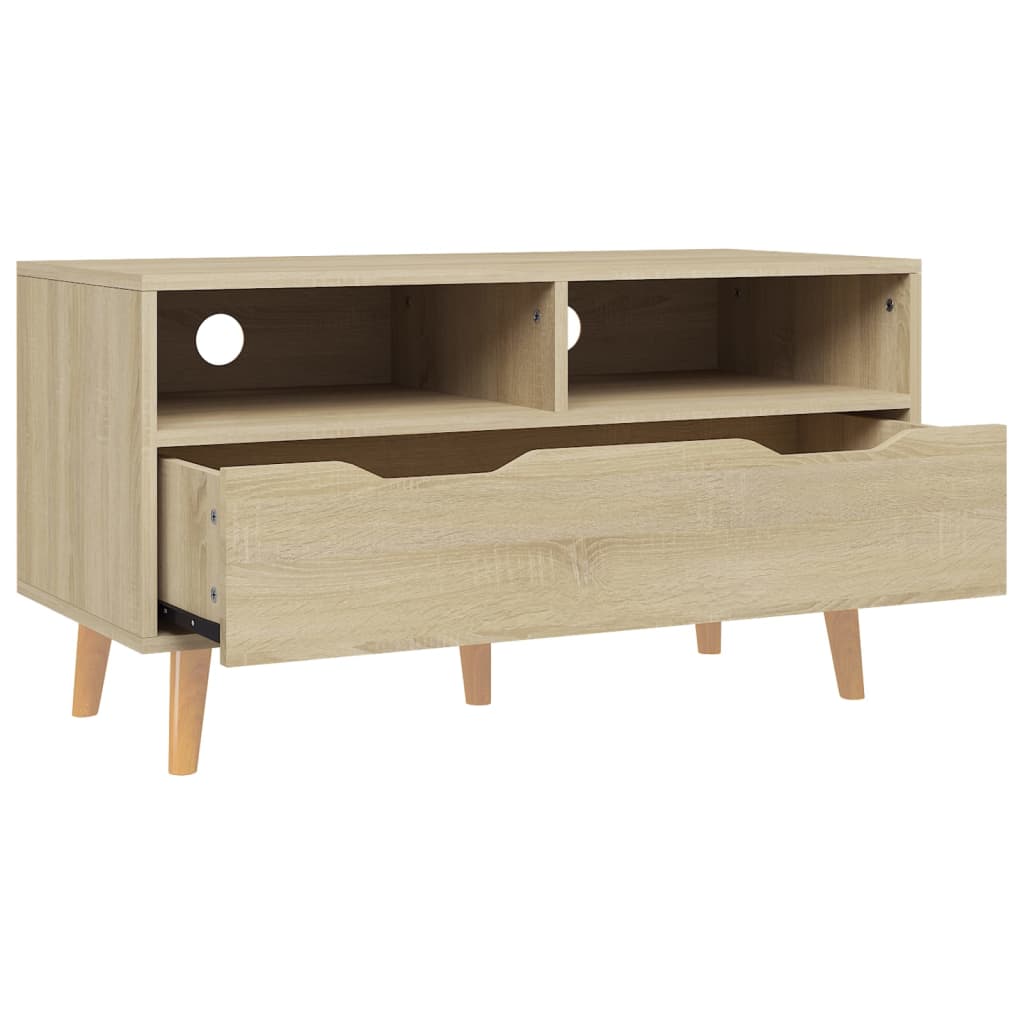 TV Cabinet Sonoma Oak 90x40x48.5 cm Engineered Wood