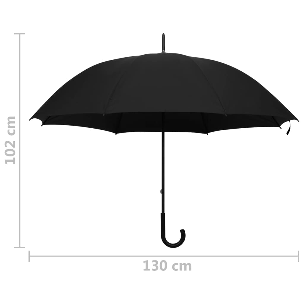 Umbrella Black 130cm