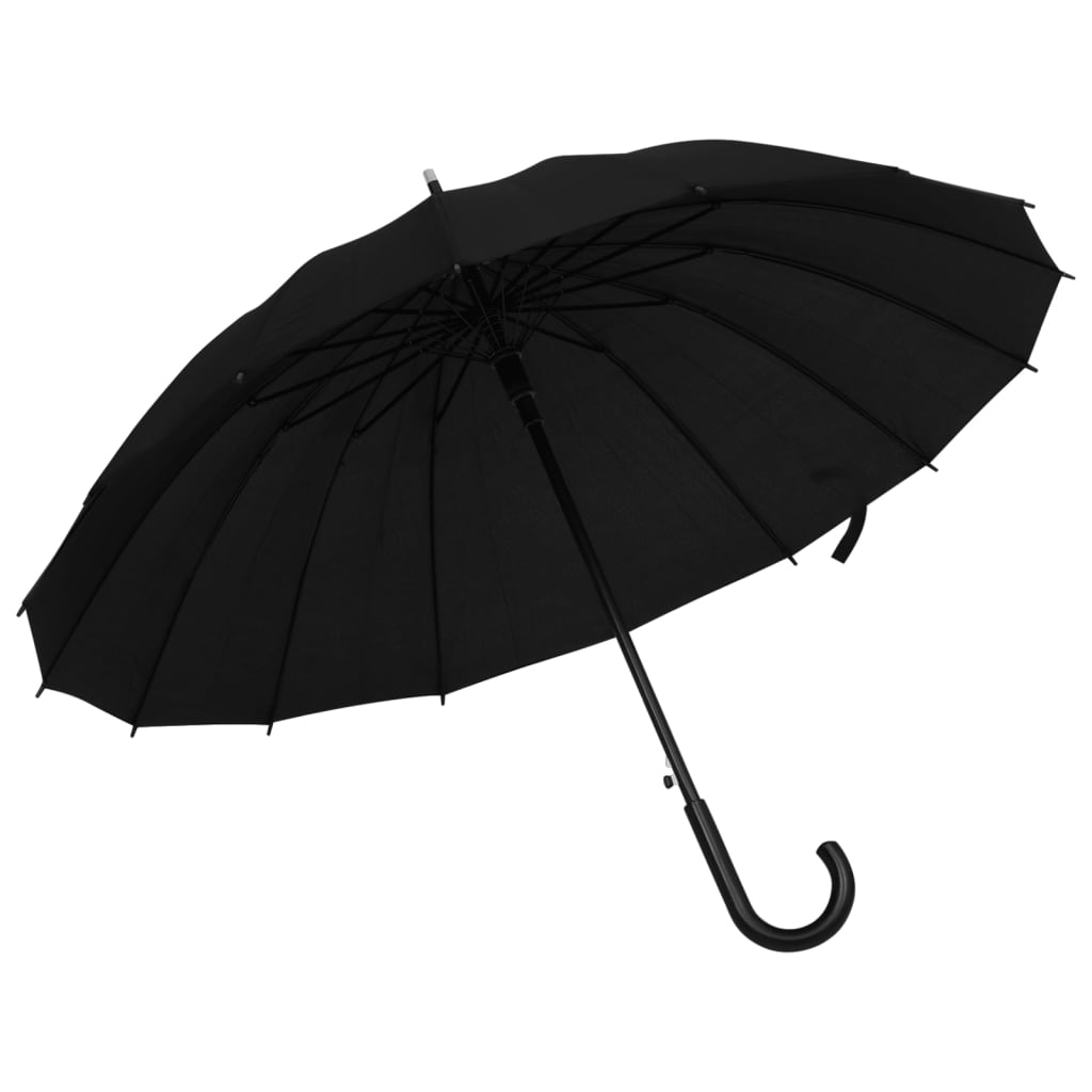 Umbrella Automatic Black 105 cm