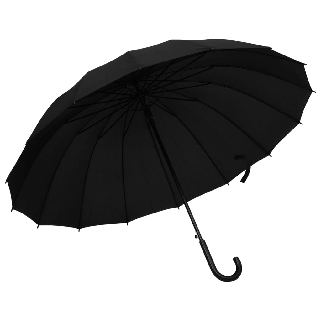 Umbrella Automatic Black 120 cm