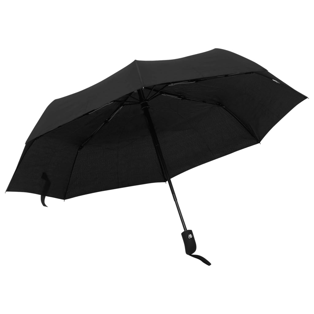 Automatic Folding Umbrella Black 95 cm