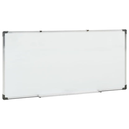 Magnetic Whiteboard White 110x60 cm Steel