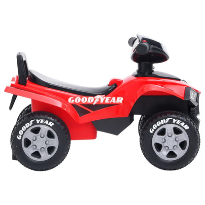 Children's Ride-on Quad Good Year Red