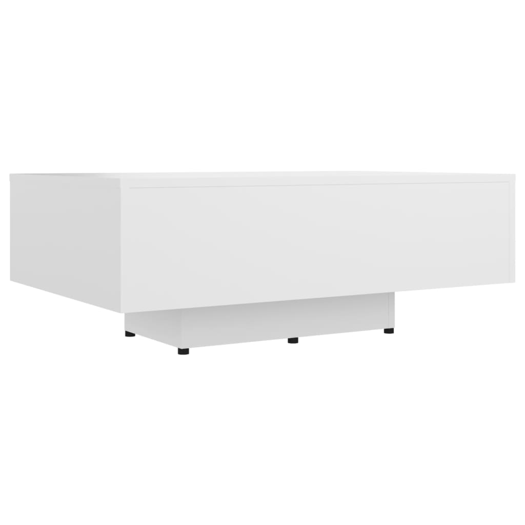 Coffee Table White 85x55x31 cm Engineered Wood