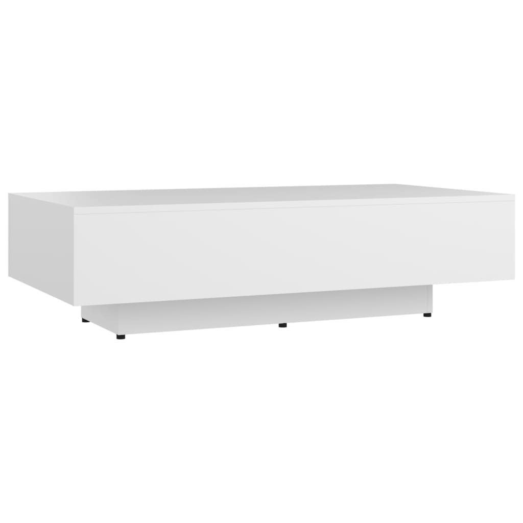 Coffee Table White 100x49.5x31 cm Engineered Wood