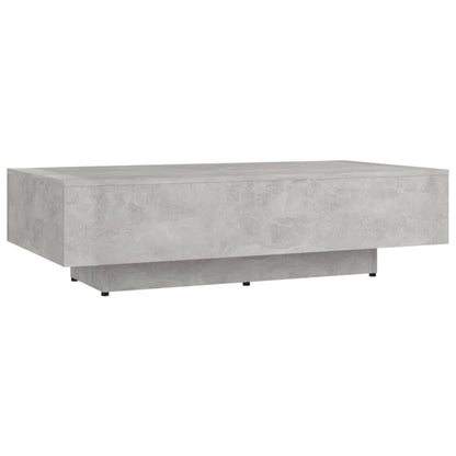 Coffee Table Concrete Grey 100x49.5x31 cm Engineered Wood