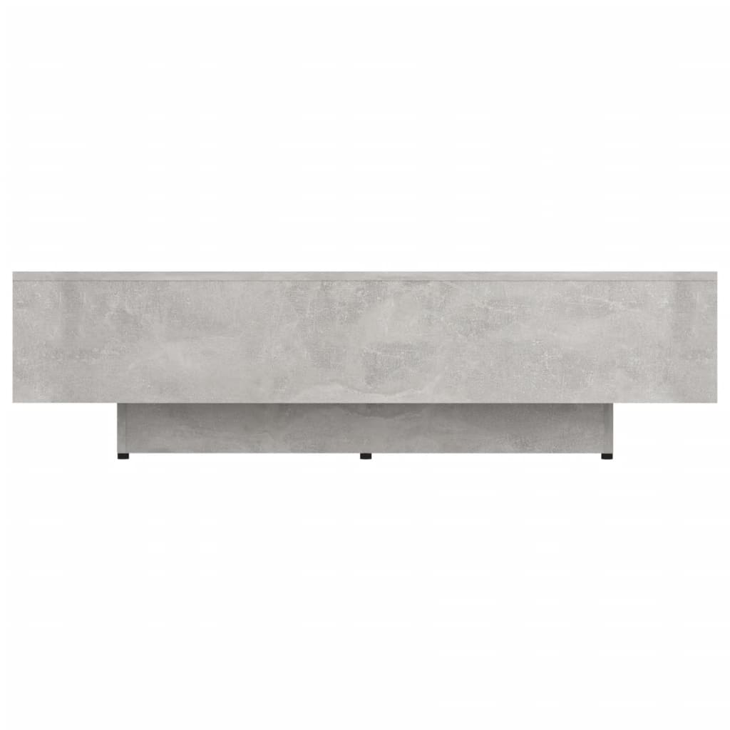 Coffee Table Concrete Grey 100x49.5x31 cm Engineered Wood