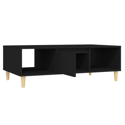 Coffee Table Black 103.5x60x35 cm Engineered Wood