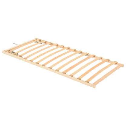 Slatted Bed without Mattress Base Adjustable Head 90x200cm