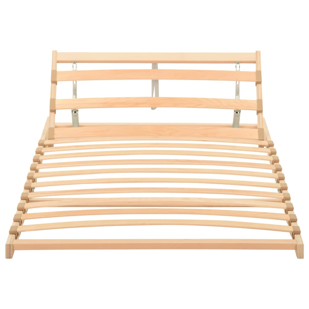 Slatted Bed without Mattress Base Adjustable Head 90x200cm