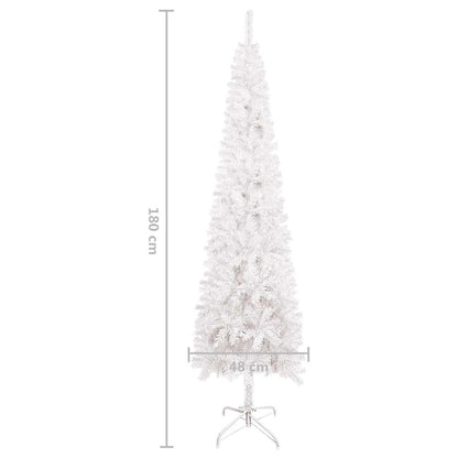 Slim Christmas Tree White 180 cm