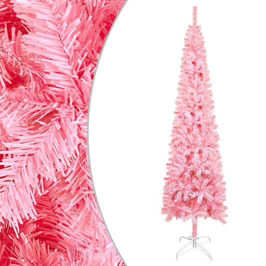 Slim Christmas Tree Pink 120 cm