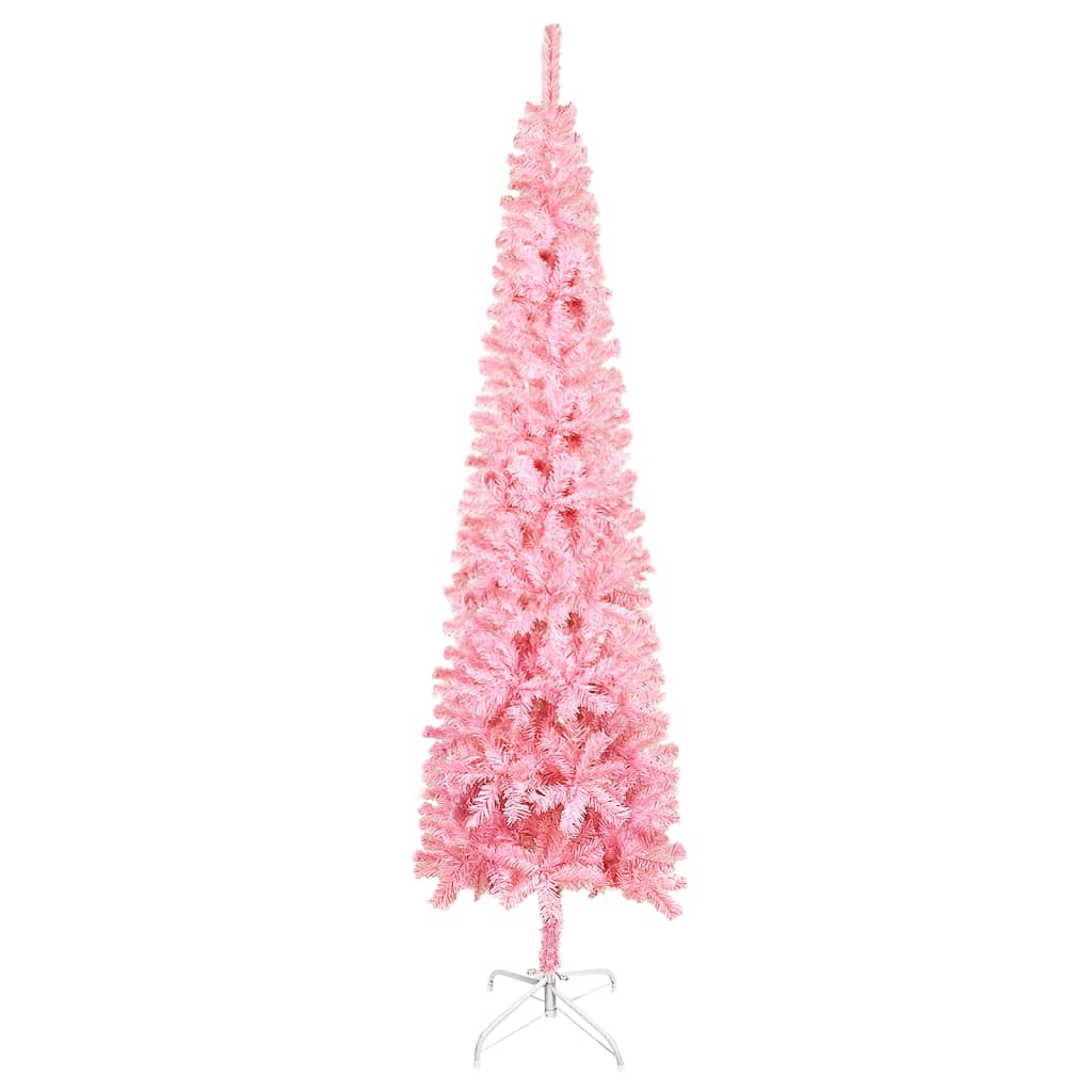 Slim Christmas Tree Pink 120 cm