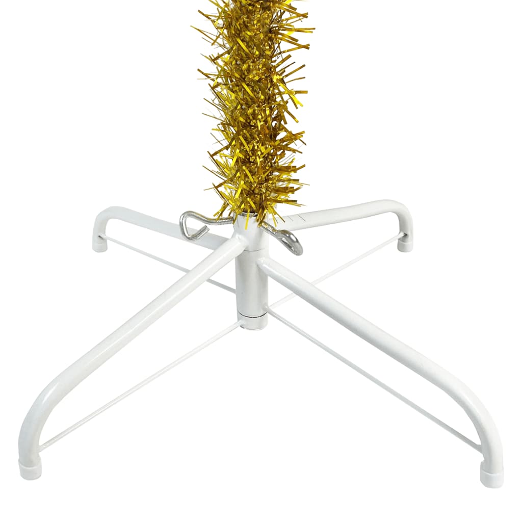 Slim Christmas Tree Gold 120 cm