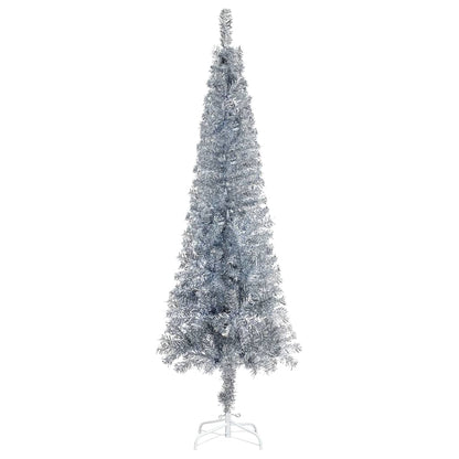 Slim Christmas Tree Silver 120 cm