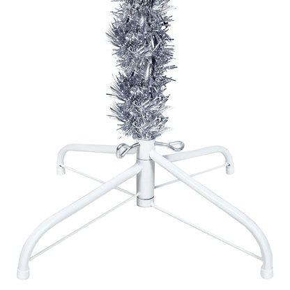 Slim Christmas Tree Silver 240 cm