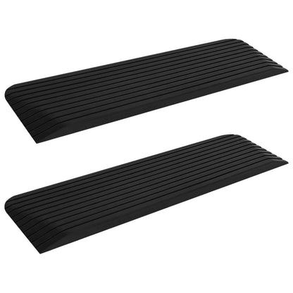 Threshold Ramps 2 pcs 110x32x3.8 cm Rubber