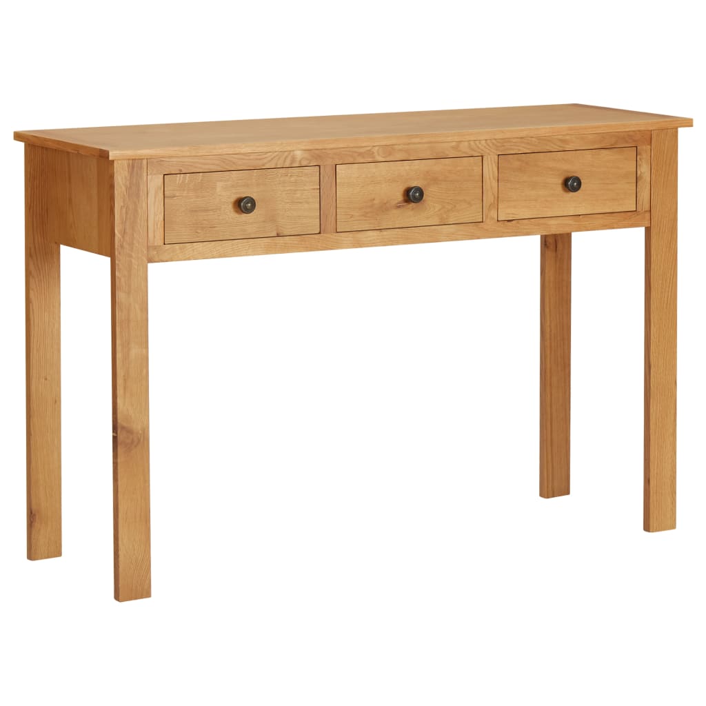 Dressing Table 110x40x75 cm Solid Oak Wood