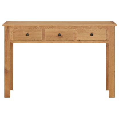 Dressing Table 110x40x75 cm Solid Oak Wood