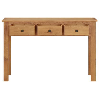 Dressing Table 110x40x75 cm Solid Oak Wood