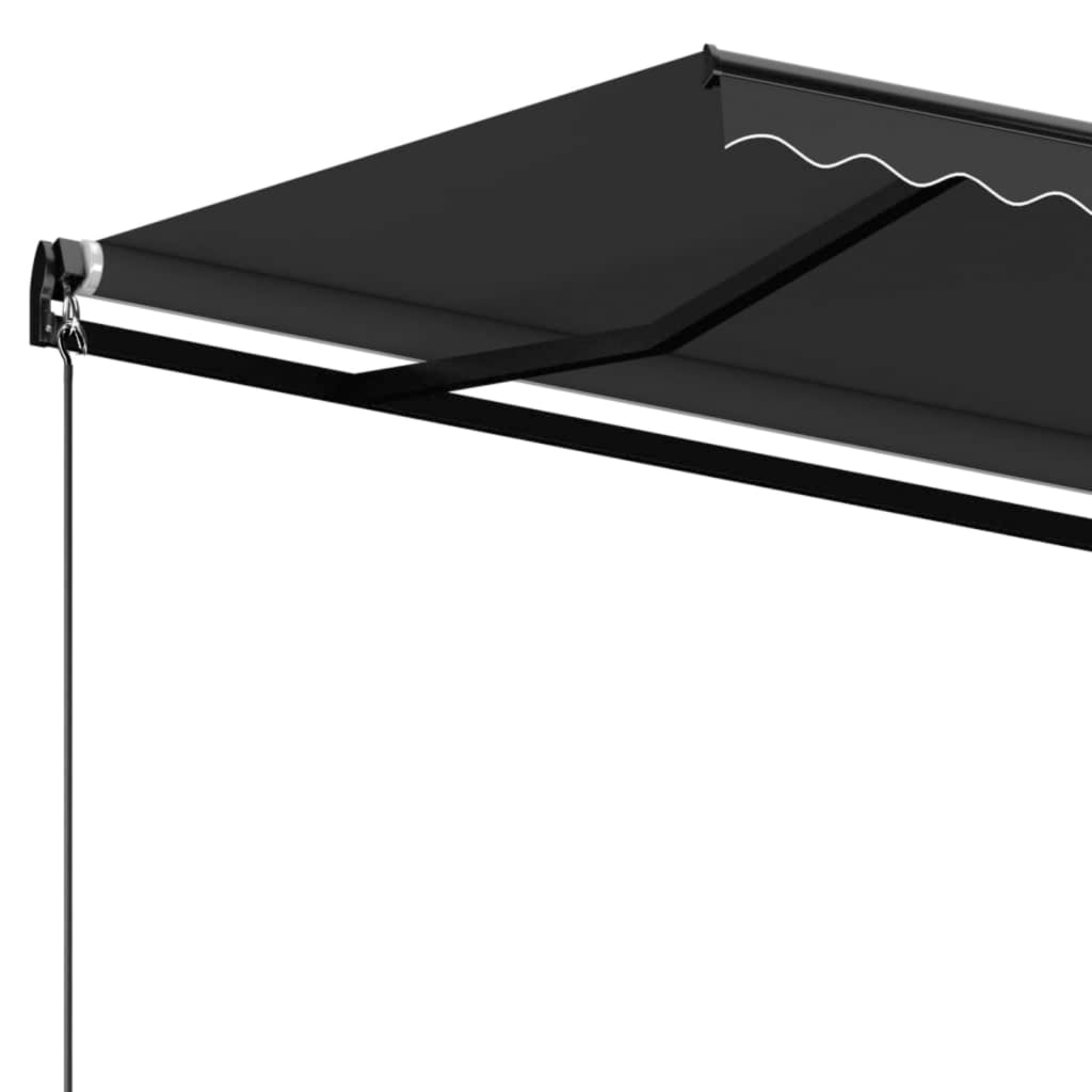 Manual Retractable Awning 600x350 cm Anthracite