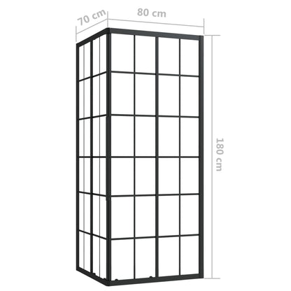 Shower Cabin ESG 80x70x180 cm